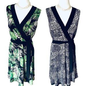 WHITE HOUSE BLACK MARKET Reversible Wrap Dress – Size 10